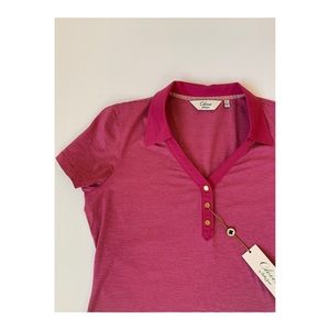 NWT Clover by Bobby Jones Golf Shirt S